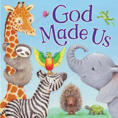 God Made Us - Inspirational Christian Board Book for Kids | Faith-Based Story Celebrating Individuality & God’s Love | Perfect Gift for Toddlers