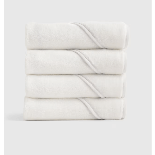 Organic Turkish Cotton Baby Hooded Towel Set 4-Pack
