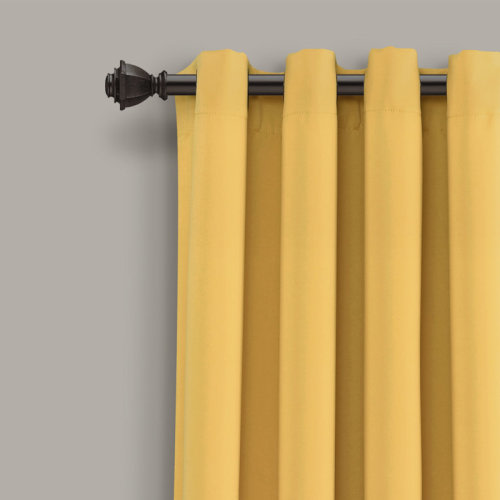 Lush Decor Insulated Solid Blackout Thermal Grommet Curtain Panels & Reviews | Wayfair