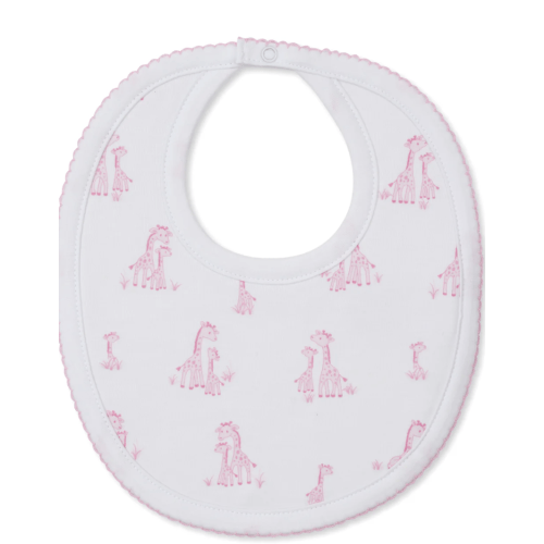 Giraffe Grace Pink Bib
