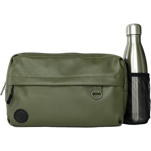 Tushbaby Pack- Convertible Crossbody for Daily Essentials, Stylish and Functional, Multiple Compartments, Lightweight Design, Comfortable Straps, Travel Ready, (Olive)