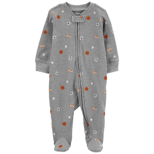 Baby Sports 2-Way Zip Thermal Sleep & Play - Carter's: 6-9M