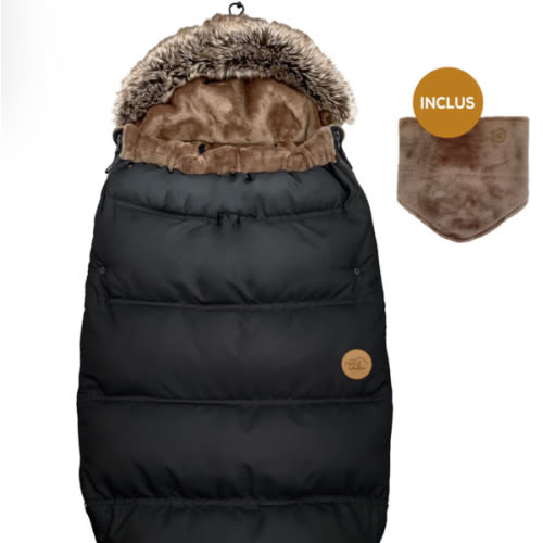 Housse chancelière pour landau et poussette (-30°C à 10°C)