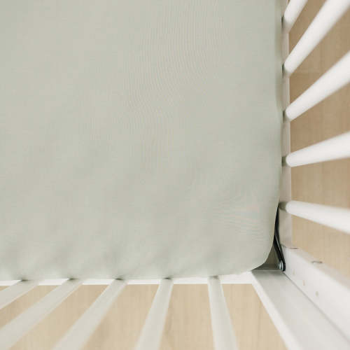 Sage Bamboo Stretch Crib Sheet
