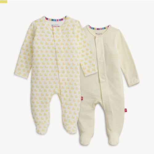 Magnetic 2-Pack Footie 3-6M