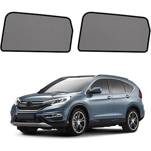 Car Window Shades for 2017-2022 CRV - Rear Side Window Sun Shade for Baby, Breathable Mesh Car Privacy Window Covers, UV Protection and Heat Insulation for Road Trips, Napping, Camping (2 PCS)
