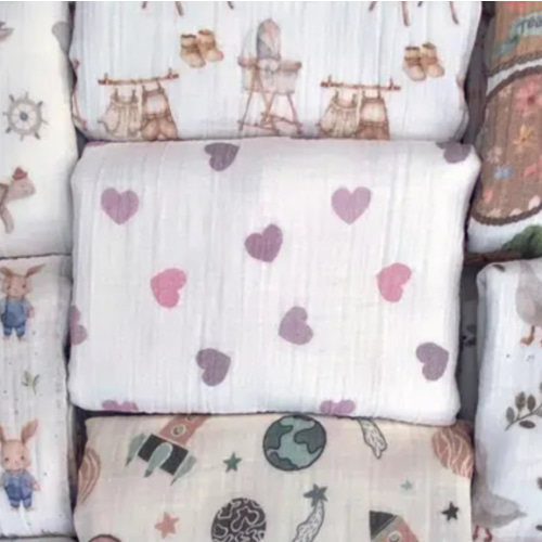 Muslin Sheets for Stokke Sleepi Cribs - Organic Muslin Cotton Fitted Sheets - Custom Size Sheets - Mini Crib Sheets - Full Crib Sheets