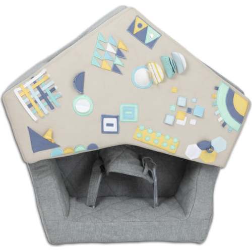Neo Geometric Baby Activity Center, Taupe - Role Play Kids | Maisonette