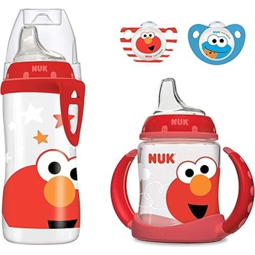 NUK Sesame Street Transition Bundle , 4 Piece Set