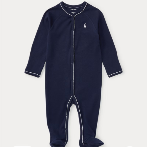 Cotton Jersey Footed Coverall | One-Pieces Baby | Ralph Lauren