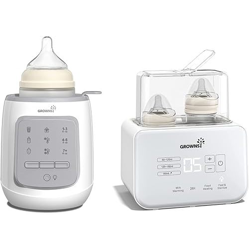 GROWNSY Bottle Warmer & Double Bottle Warmer