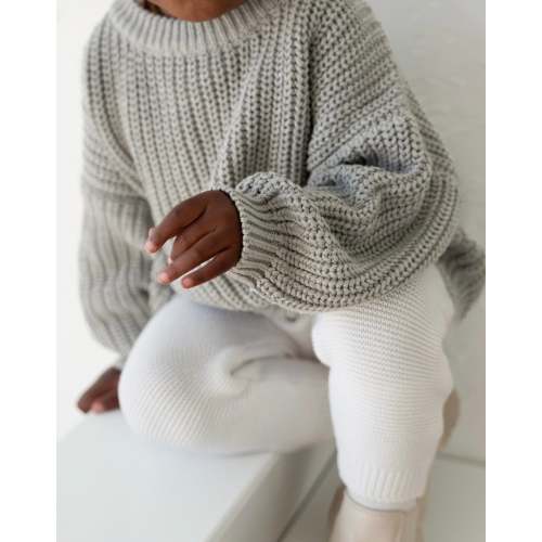 Oat &Co Chunky Knit Sweater | 0-6M