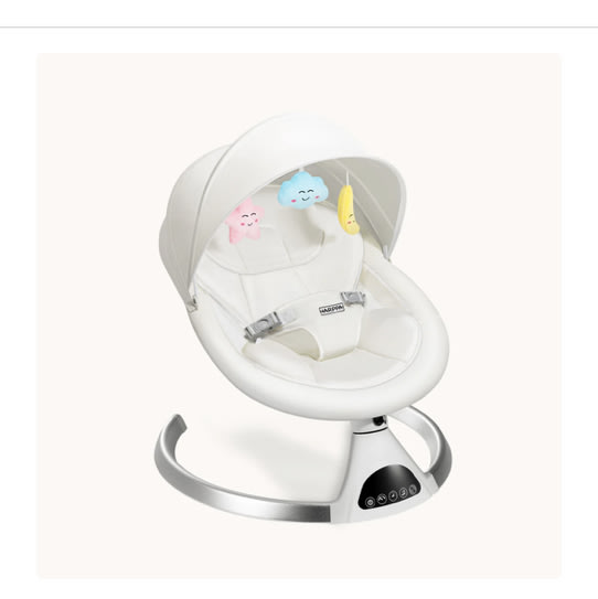 HARPPA Weddell Electric Baby Swing & Bouncer | Portable Infant Swing Chair with Remote Control – Automatic Rocker, Foldable Newborn Cradle, Indoor & Outdoor Use