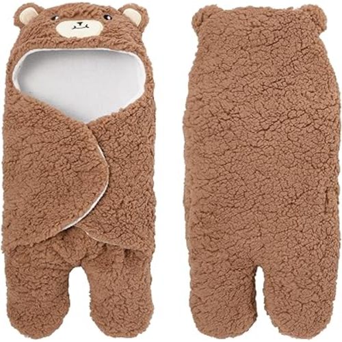 Soarwg Kids Baby Swaddle, Natural Receiving Swaddle Wrap, Baby Essentials Softness Plush Baby Swaddle, Ideal for Baby Girl and Boy Newborn Registry Search, Shower Gift 0-6 Months