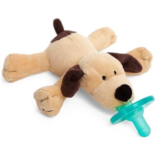 WubbaNub Infant Pacifier - Brown Puppy