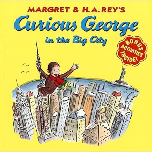 Curious George in the Big City Book