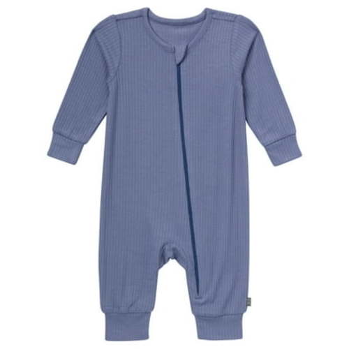 Modern Moments by Gerber Baby Neutral S uper Soft Long Sleeve Coverall, Sizes Newborn - 12 Months