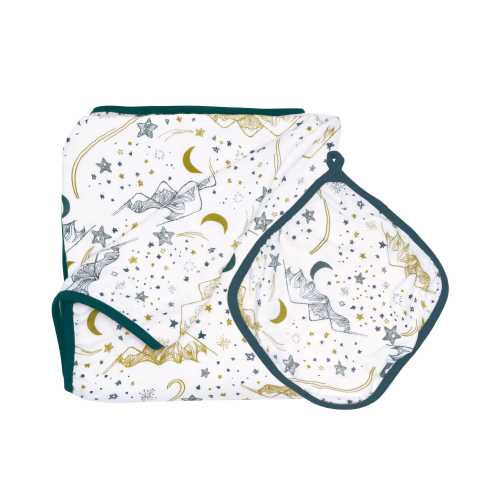 Bamboo Muslin Nook 4 Layer Nesting Baby Blanket | Nest Designs
