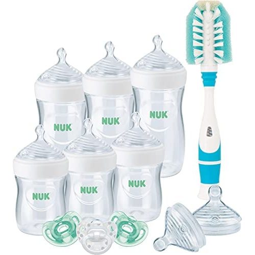 NUK Simply Natural Newborn Gift Set, 0+ Months, Timeless Collection, Amazon Exclusive