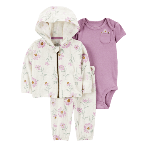 Baby 3-Piece Floral Little Jacket Set - Carter's | Carter's