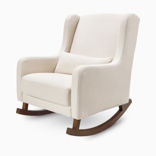 babyletto Kai Rocker Chair - Performance Natural Eco Twill/Dark Legs
