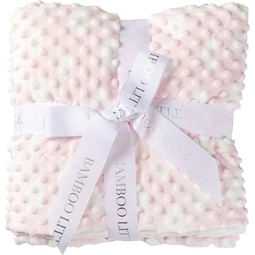 Ultra-Soft Baby Blanket - Lightweight & Breathable, Neutral Newborn Designs, Cloud Baby Crib, Infant, Toddler - 47"x47" Large