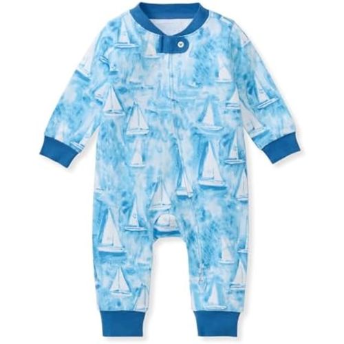 Burt's Bees Baby One-Piece Non-Slip Snug Fit Footed Pajamas