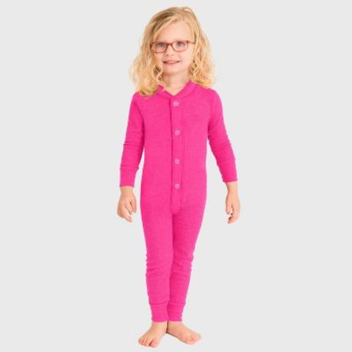 City Threads USA-Made Kids' Soft & Cozy Thermal Union Suit - Boys/Girls/Infants/Toddlers One-Piece Christmas Outfit, Midnight, 12/18M