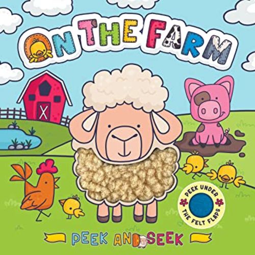 Little Hippo Books Peek and Seek On the Farm Children's Books Ages 1-3 | Touch and Feel Books for Toddlers 1-3 & Baby Books | Best Kid's Books and ... Children's Books and Sensory Books
