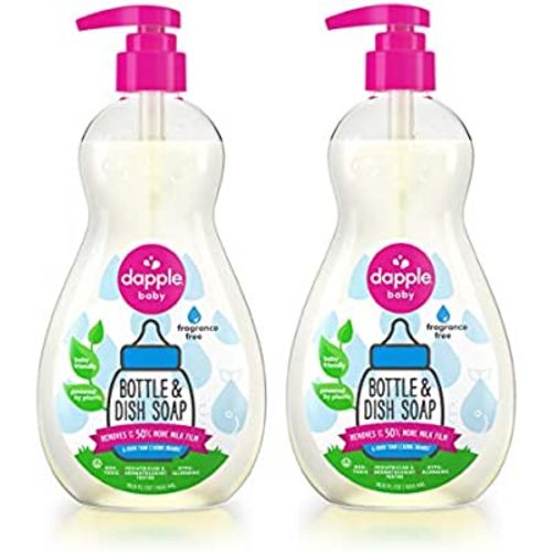 Dapple Baby Bottle & Dish Liquid 16.9 Oz (2 Pack)