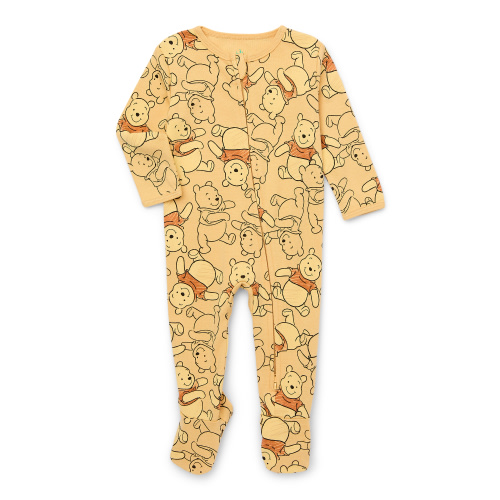 Character Baby Two-Way Zip Front Footed Sleep N Play Pajamas, Sizes Newborn-6/9 Months