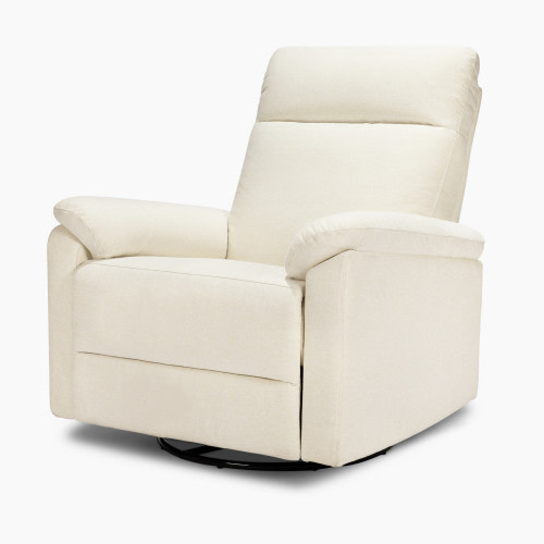 daVinci Suzy Electronic Recliner and Swivel Glider - Vanilla
