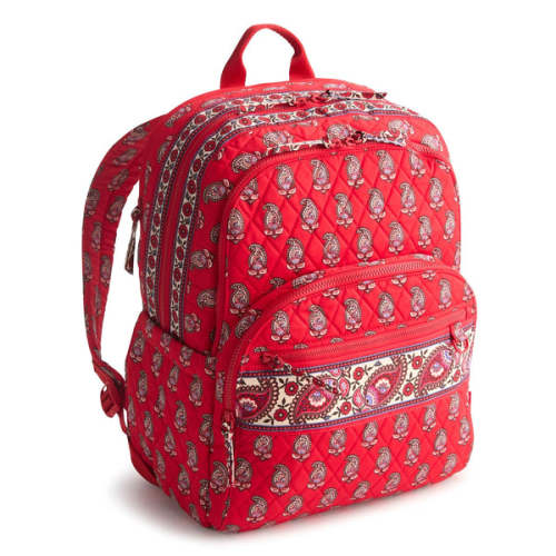 Large Bancroft Backpack - Flowering Paisley Goji Berry
