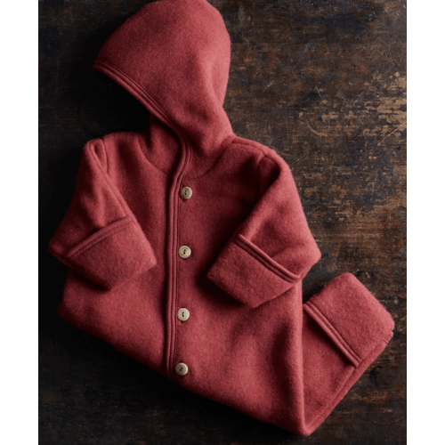 Baby Merino Wool Fleece Suit - Jasper