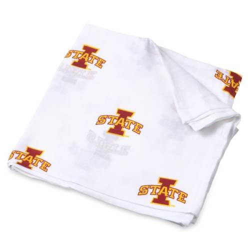 Iowa State Cyclones Three Little Anchors Infant 47'' x 47'' Muslin Swaddle Blanket - White