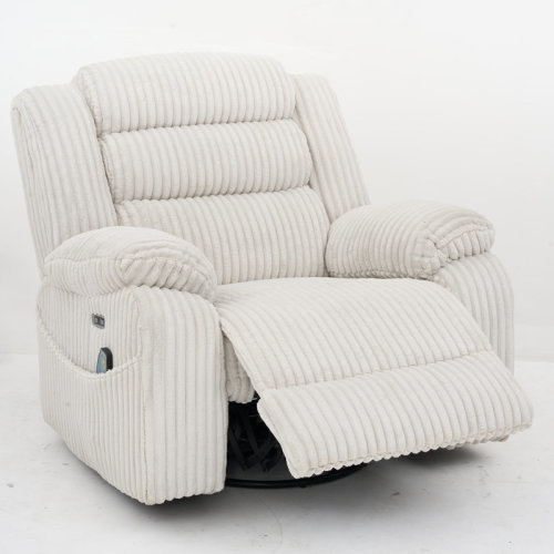 Latitude Run® 41.8'' Wide Extra Large Power Lift Recliner Chair With Heat & Massage & Reviews | Wayfair