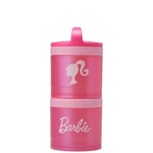 Whiskware Stackable 2pc Food Storage Jar Snack Pack - Barbie