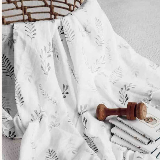 Muslin Wrap - Wild Fern