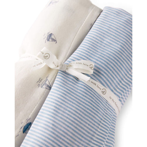 Baby 2-Pack Organic Cotton Muslin Swaddle Blankets - Little Planet | Carter's