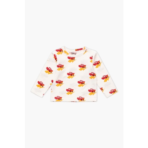 Monica + Andy Lightning McQueen Shirt White