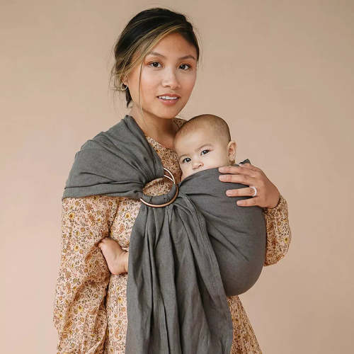 Sling Baby Carrier - Chickadee/Rose Gold Ring