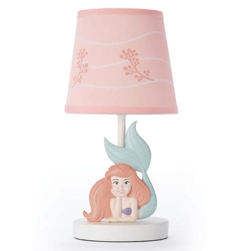 Disney Baby The Little Mermaid Ariel Lamp with Shade & Bulb – Lambs & Ivy