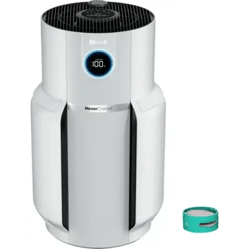 Shark - NeverChange Air Purifier MAX, 5-Year Filter Life, 1400 sq. Ft - White