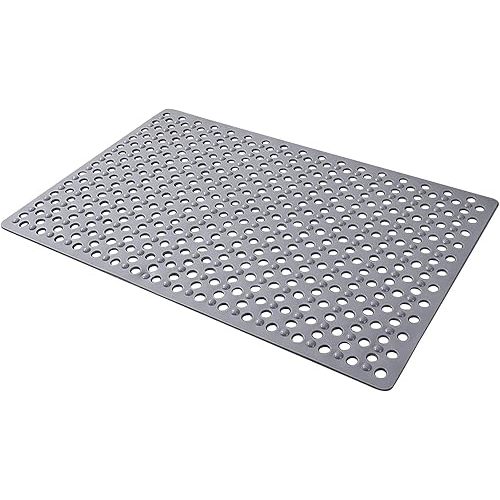 Large Shower Mats for Inside Shower,46×79 cm Anti Slip Bath Mat with Drain Holes,Bath Mat for Bathtub & Shower Cubicle | Easy Drain & Machine Washable 1
