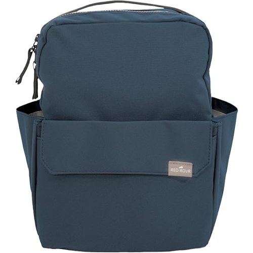 RED ROVR Mini Roo Lightweight Backpack | 6 pockets for everyday essentials (Navy)