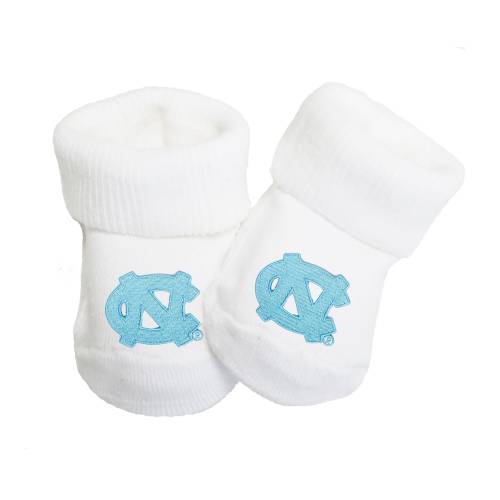 North Carolina UNC Tar Heels Baby Toe Booties