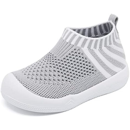 Engtoy Baby Shoes Boys Girls Walking Shoes Infant Lightweight Breathable Mesh Shoes Baby Sock Shoes Non-Slip Shoes with Soft Rubber Sole Sneaker
