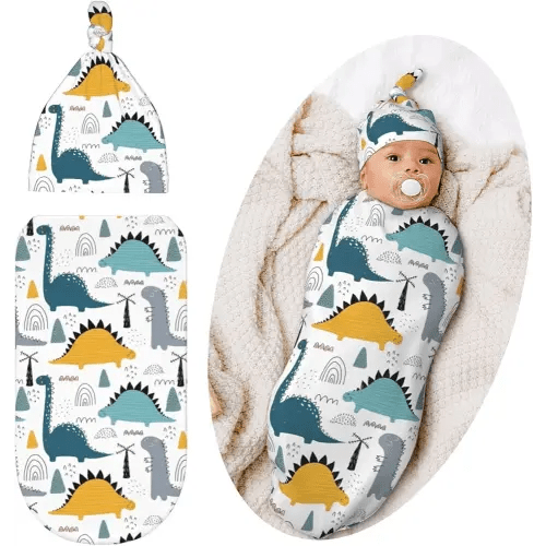 Cute Swaddle Blanket for Baby, Soft Swaddling for Newborn Unisex Baby Stuff, Shower Gifts