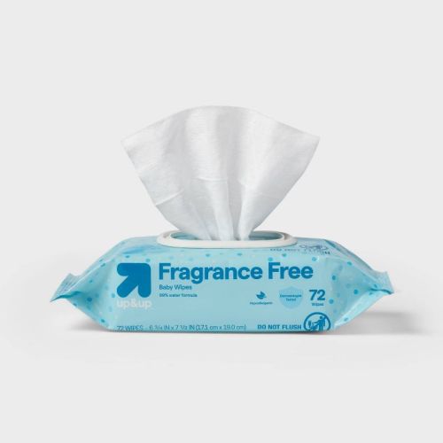 Fragrance Free Baby Wipes Unscented 216ct - up&up™