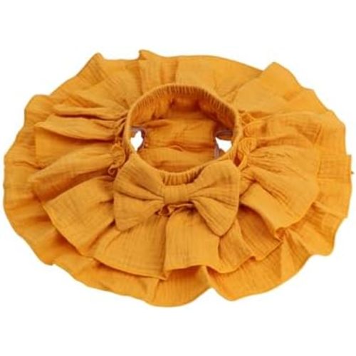HOOLCHEAN Baby Girls Soft Cotton Gauze Ruffle Mini Skirt with Shorts